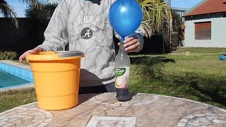 Inflar globos que flotan con aluminio  How to inflate flying ballons with aluminum [upl. by Irehj]