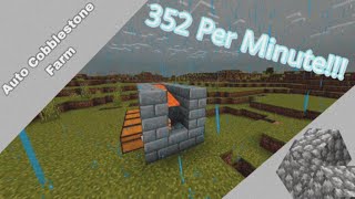 121 Automatic Cobblestone Generator Working [upl. by Abel]