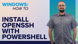 How to Install OpenSSH Client and Server Using PowerShell in Windows 10 [upl. by Bass458]