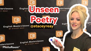 Unseen Poetry [upl. by Oalsecnew]