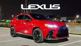 LUXURY LIFE  2022 Lexus NX 350 FSport NIGHT REVIEW InDepth Look at Exterior and Interior [upl. by Goat]