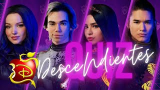 ✨🍎QUIZ ✨🍎 Descendientes de Disney  parte 1 [upl. by Alisha]