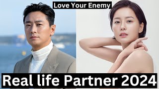 Ju Ji Hoon And Jung Yu Mi Love Your Enemy Real Life Partner 2024 [upl. by Nnahgiel]