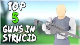 The 5 BEST GUNS in Strucid  Roblox Strucid [upl. by Ransome9]