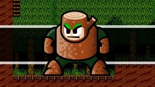 Megaman 2 NES WOODMAN  Full Stage Walkthrough [upl. by Mavra908]