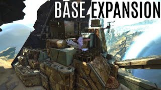 BASE EXPANSION and ChitinDrop Farm  Official Extinction PVP  ARK Survival [upl. by Pompea]