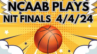 NCAAB Picks and Predictions Today 4424  NIT FINALS [upl. by Czarra]