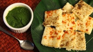 Khatta Dhokla By Asha Khatau [upl. by Madelon]