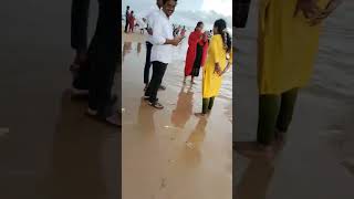 Bapatla beach ⛱️🏖️ view enjoyed a lot viralvideo pls do like share subscribe 🙏 [upl. by Avik328]