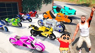 GTA 5  Collecting Rare Billionaire Superbikes in GTA 5  GTA 5 mods [upl. by Coleville]