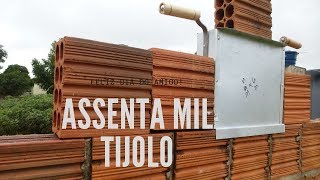 APRENDA ASSENTAR TIJOLOS NA SUA CONSTRUÇÃO [upl. by Bathsheb]