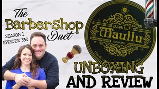 The Barbershop Duet  Daniele Maullu Shave Soap by Ariana amp Evans  Unboxing and Review [upl. by Trev548]