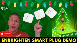 Enbrighten Smart Plug Demo  WiFi Micro [upl. by Nims]