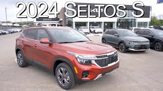 New Mars Orange 2024 Kia Seltos S at Parkside Kia [upl. by Schluter]