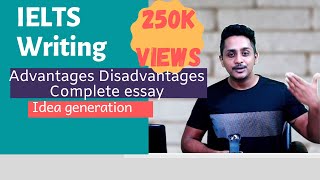 IELTS writing task 2 Advantages and disadvantages  complete essay [upl. by Adnilab]