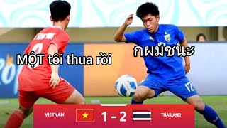 Highlight Vietnam vs Thailand 12 Semifinal Asean U16 Championship 2024 [upl. by Tedmann965]