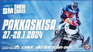 Snowcross SM Rovaniemi 2712024 [upl. by Zelde]