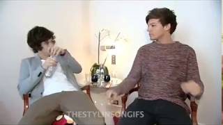 Harry styles and Louis Tomlinson interview in Paris [upl. by Dinnie923]