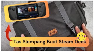 Ngegame dimana aja bisaBawa Steam Deck Pakai Tas Slempang Ini [upl. by Nilo]