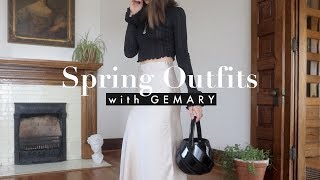 Spring Outfit Ideas with Gemary [upl. by Feirahs139]