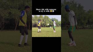 Fun football challenge 😂⚽ football footballchallenge futbol challenge viralshorts [upl. by Alihet]