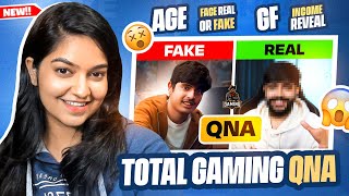 AJJU BHAI FACE REVEAL  QampA  TOTAL GAMING REACTION freefire reaction TotalGaming093 [upl. by Imit]