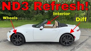 Every Change To 2024 Miata MX5 ND3 [upl. by Showker]