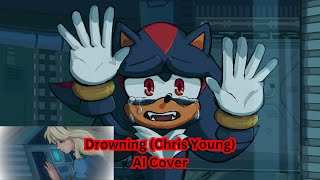 Shadow singing quotDrowningquot by Chris Young AI Cover [upl. by Eirok]