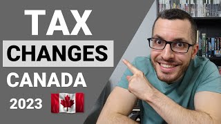 Important TAX CHANGES in CANADA for 2023  TFSA RRSP CPP amp FHSA  Canadian Tax Guide Chapter 11 [upl. by Roeser]