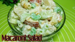 Macaroni Salad Recipe  Easy Recipe  Restaurent Style Macaroni Salad  مزیدار میکرونی سلاد کی ترکیب [upl. by Maples]