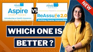 Niva Bupa Aspire VS Niva Bupa ReAssure 20  Niva Bupa Health Insurance REVIEW  Gurleen Kaur Tikku [upl. by Treat]