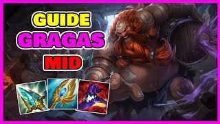 GUIDE GRAGAS MID S13  CARRY AVEC UN MAGE PLAYMAKER  gameplay éducatif explicatif tips etc [upl. by Odranreb]