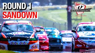 LIVE Motorsport  Victorian State Race Series Round 1 Saturday Sandown [upl. by Niarda]