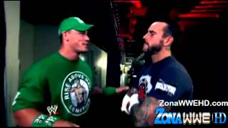 CM Punk vs John Cena vs Big Show Promo WWE SummerSlam 2012 [upl. by Irtimd]