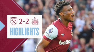 West Ham 22 Newcastle  SuperSub Kudus Secures A Strong Point  Premier League Highlights [upl. by Iran]