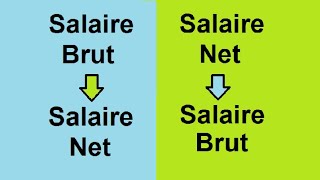 salaire net انطلاقا من salaire brut حساب [upl. by Anirhtak919]