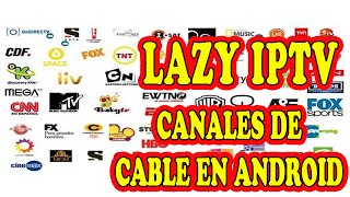 Lazy iptv Canales de Telecable en tu android 2015 [upl. by Novit579]