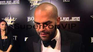 INTERVIEW  Amaury Nolasco on being at the event playing [upl. by Layod]