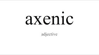 The Definition of Axenic [upl. by Gaynor]