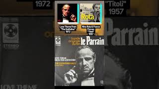 Love Theme From “The Godfather” 1972 vs Nino Rota amp Franco Ferrara “Titoli” 1957 [upl. by Cary]