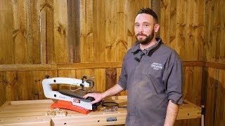 Axminster Craft AC456 Scroll Saw  Product Overview [upl. by Eetse]