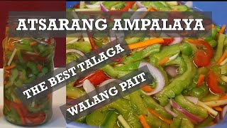 ATSARANGATCHARANG AMPALAYA PICKLED BITTER GOURD [upl. by Zela]