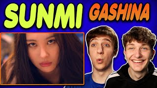 SUNMI  Gashina MV REACTION [upl. by Schinica]