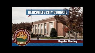 LIVE STREAM FROM REIDSVILLE CITY HALL [upl. by Sulihpoeht358]