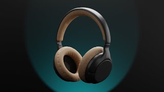 Headphones Cookie Motion X1000  Blender 3D [upl. by Aihtenak554]