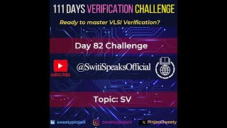 Day82SV SwitiSpeaksOfficialsystemverilog sv vlsi vlsidesign rtldesign cpu switispeaks job [upl. by Arnaldo93]