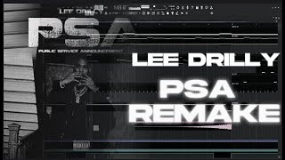 Lee Drilly  “PUBLIC SERVICE ANNOUNCEMENT” Remake Video [upl. by Cynthie]