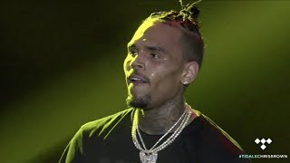 Chris Brown Full Performance Tidal Pop Up Show 2017 [upl. by Aluor6]