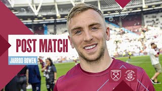 quotI Feel Like Im Playing My Best Footballquot  West Ham 31 Luton  Jarrod Bowen  Post Match Reaction [upl. by May885]