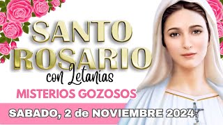 SANTO ROSARIO DE HOY 🌟 Sabado 2 de Noviembre 2024 🌟 Misterios Gozosos 🌟 [upl. by Alyt]